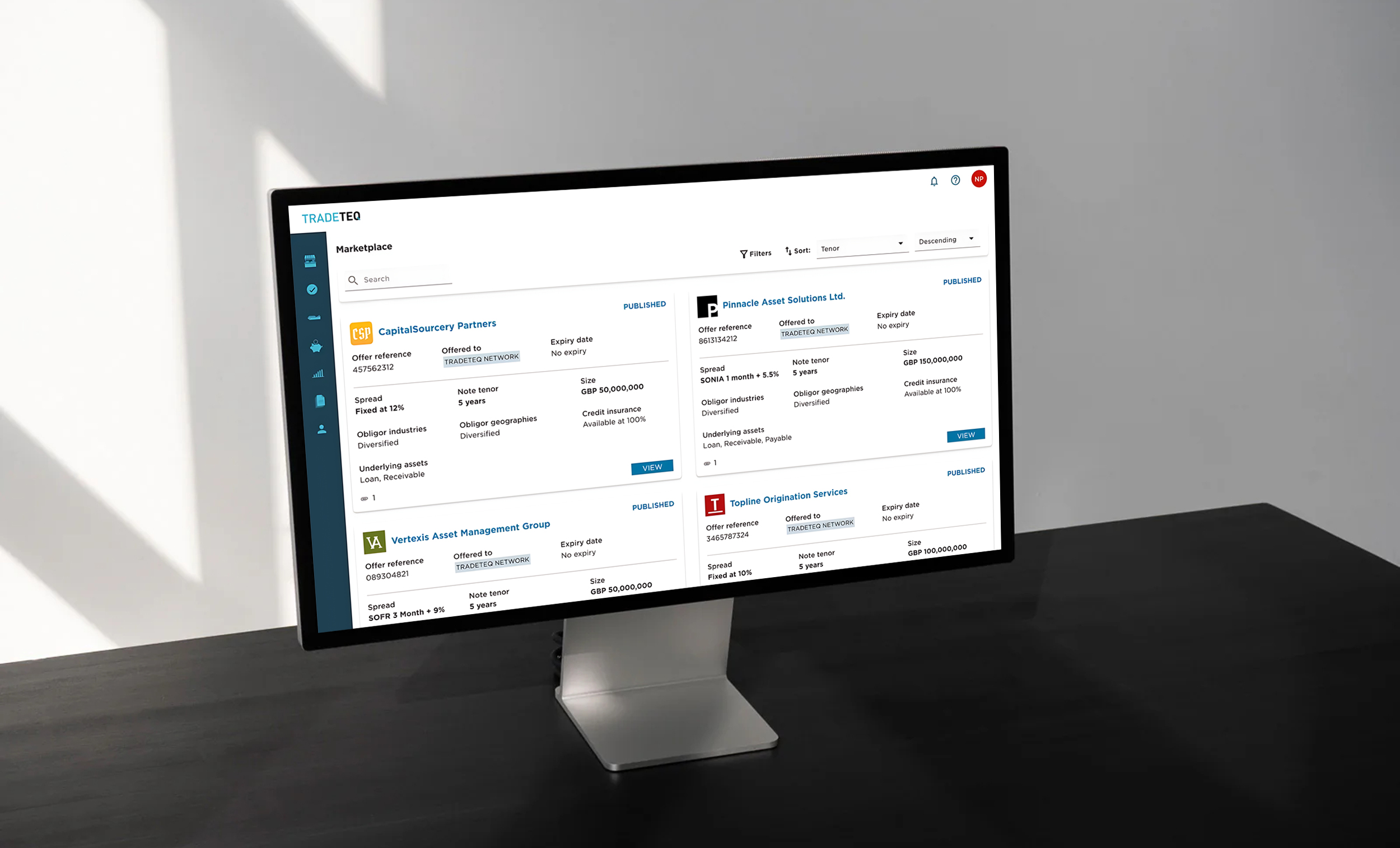 Tradeteq hero placeholder
